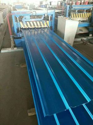 18 Gauge x 1000mm Aluminum Alloy 3003 Or 3004  Corrugated Ral Color Pre-painted Aluminum Sheet For Cladding Panel Making