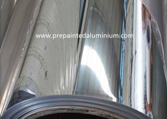 EN572 1mm 1250mm Mirror Finish Aluminum Sheet Lighting Laminate Polished Anodized
