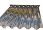 18 গেজ x 48 খাদের মধ্যে 3105 ঢেউতোলা রঙ ছাদ এবং ওয়াল ক্ল্যাডিং উপাদান তৈরির জন্য প্রি-পেইন্ট করা অ্যালুমিনিয়াম শীট