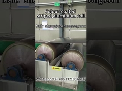 রঙিন প্রলেপযুক্ত স্ট্রাইপযুক্ত অ্যালুমিনিয়াম কয়েল