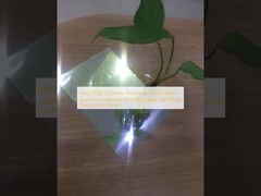 অ্যালয় ১০৮৫ ০.৬০মিমি পুরুত্বের আয়না ফিনিশ অ্যালুমিনিয়াম শীট সোনালী রঙ, যা গৃহ সজ্জা প্যানেলের জন্য ব্যবহৃত হয়