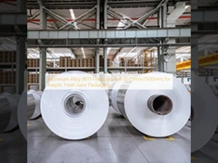 অ্যালুমিনিয়াম খাদ 8011 FreshLock Foil (0.05mm/1500mm) এসেপটিক টাটকা রস প্যাকেজিংয়ের জন্য