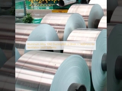 ভেন্টিলেশন ডাক্ট সিস্টেমের জন্য অ্যালুমিনিয়াম অ্যালয় 1060 ডাক্টিং রোল (2.0 মিমি × 1400 মিমি)