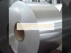 এয়ার কন্ডিশনার হাউজিংয়ের জন্য অ্যালুমিনিয়াম অ্যালয় 5052 অ্যালুমিনিয়াম প্লেট (0.8-1.2 মিমি, কাস্টমাইজযোগ্য প্রস্থ, ঐচ্ছিক রঙের আবরণ)