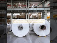 অ্যালুমিনিয়াম অ্যালয় 5052 অ্যালুমিনিয়াম কয়েল উইন্ড টারবাইন ন্যাসেল কভার (2.0–3.0 মিমি | কাস্টম প্রস্থ | পলিয়েস্টার আবরণ)