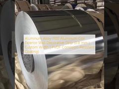 অ্যালুমিনিয়াম অ্যালয় 1100 অ্যালুমিনিয়াম কয়েল বাহ্যিক ওয়াল ডেকোরেটিভ স্ট্রিপ (0.8 মিমি | কাস্টম প্রস্থ | PVDF জারা-প্রতিরোধী আবরণ)