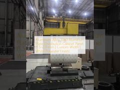 অ্যালুমিনিয়াম অ্যালয় 1060 অ্যালুমিনিয়াম প্লেট ডিস্ট্রিবিউশন ক্যাবিনেট প্যানেল (1.5–2.0 মিমি | কাস্টম প্রস্থ | সাদা পলিয়েস্টার ফিনিশ)