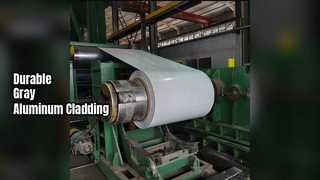 কার্টেন ওয়ালের জন্য অ্যালুমিনিয়াম কয়েল 1.2 মিমি ধূসর