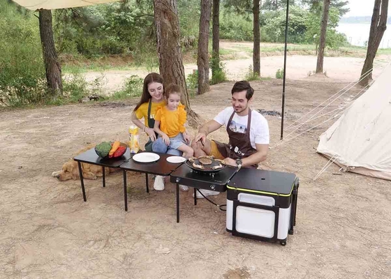 Igt Cooking BBQ Station Used For Camping Grill