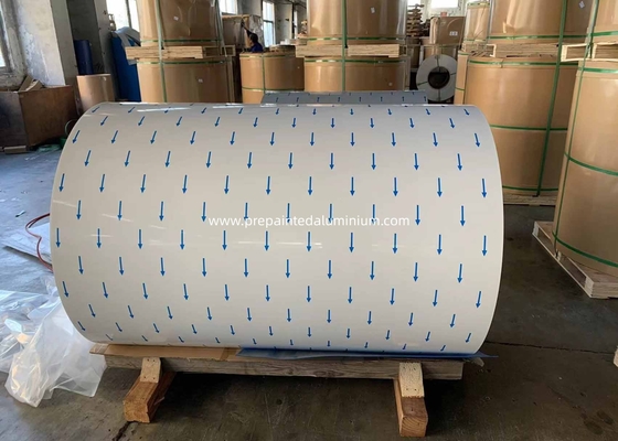 উত্পাদন দরজা শাটার জন্য A3004 H24 PVDF রঙ আবরণ অ্যালুমিনিয়াম