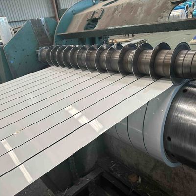 26 Gauge x 150mm Aluminum Alloy 3004 Anti-corrosion White Color Coated Aluminum Sheet For Gutter Cover Making Purpose