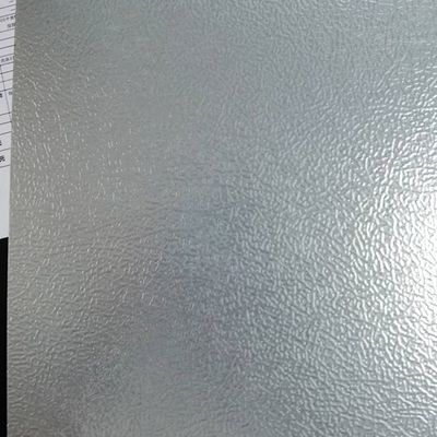 Alloy3105 H26 Temper Grade 26 Gauge Thick White Color Stucco Embossed Aluminum Sheet Used For Building Exterior Cladding