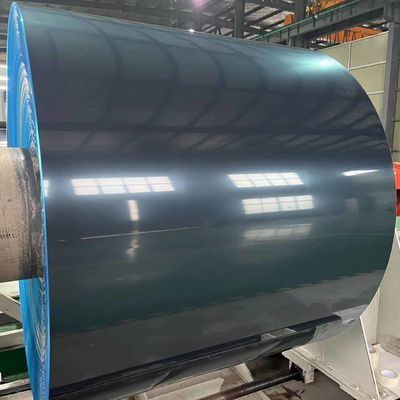 অ্যালয় 3003 Ral 7047 PVDF ল্যাকারড অ্যালুমিনিয়াম শীট 0.75mm X 48'' পর্দা প্রাচীরের জন্য প্রি-পেইন্টেড অ্যালুমিনিয়াম কয়েল