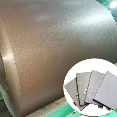 খাদ 3105 এইচ 24 0.75 মিমি বেধ বিভিন্ন রঙ প্রি-পেইন্ট অ্যালুমিনিয়াম কয়েল রঙ লেপ অ্যালুমিনিয়াম শীট দেয়াল আবরণ জন্য