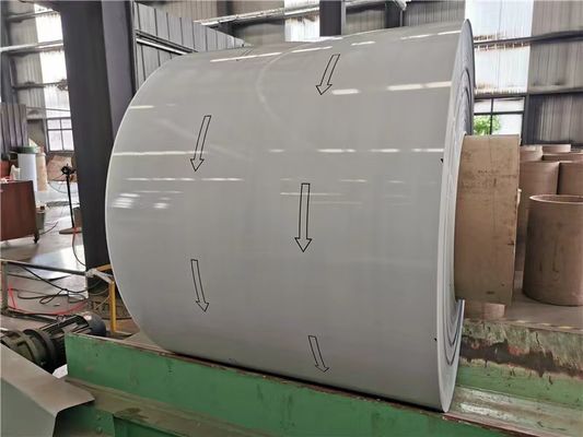 3005 H47 0.4MM প্রিপেইন্টেড রঙিন লেপযুক্ত অ্যালুমিনিয়াম কয়েল মেটাল ছাদ জন্য বহিরাগত অ্যালুমিনিয়াম shutters