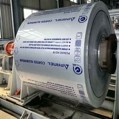 AA3003 H18 0.5mm বেধ প্রাচীর আবরণ জন্য ব্যবহৃত প্রাক আঁকা অ্যালুমিনিয়াম coil