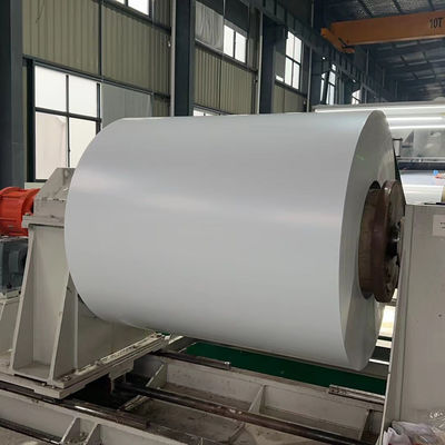 AA3003 H24 রঙিন লেপযুক্ত অ্যালুমিনিয়াম 0.68mm বেধ উত্পাদন জন্য gutters