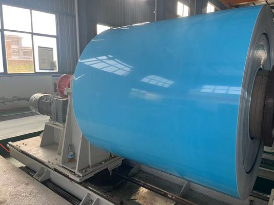 0.70*1250mm 3003 অ্যালোয় প্রিপেইন্ট অ্যালুমিনিয়াম কয়েল কাস্টম বেধ রঙ লেপা অ্যালুমিনিয়াম শীট জন্য প্রাচীর ফেস্যাড প্যানেল