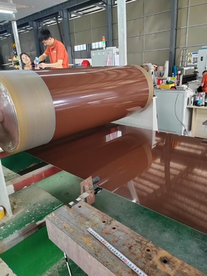 AA3003 H24 1.5MM ল্যাম্প এবং সৌরশক্তির জন্য প্রিপেইন্ট অ্যালুমিনিয়াম কয়েল