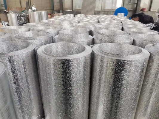 ALLOY3105 26 গেজ এক্স 36 '' ইঞ্চি বিভিন্ন রঙ সিডার / স্টুকো এমবসড অ্যালুমিনিয়াম শীট ইন্টিরিওর আলংকারিক প্যানেলের জন্য