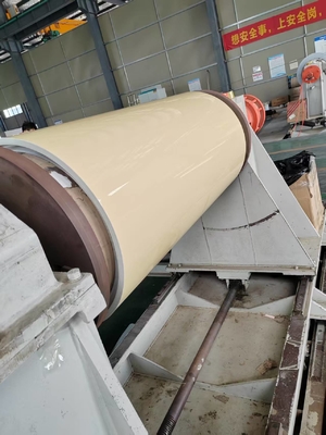 AA3003 H14 0.6MM হিটিং তাপ স্থানান্তর প্লেট জন্য প্রি-পেইন্ট অ্যালুমিনিয়াম কয়েল
