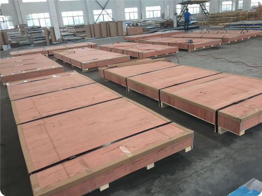 AA3105 H16  0.6MM  শাটার ডোরের জন্য কালার কোটেড অ্যালুমিনিয়াম শীট