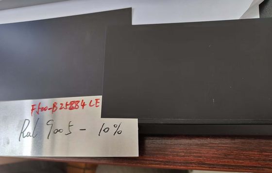 অ্যালুমিনিয়াম অ্যালোয় 3105 2.00 মিমি পুরু ম্যাট কালার রাল 9005 পিভিডিএফ প্রি-পেইন্টেড অ্যালুমিনিয়াম কয়েল পর্দার দেয়াল ফ্যাকড প্যানেলের জন্য