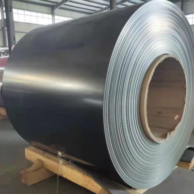 Aluminum Alloy 5052 Aluminum Coil (1.0mm, Customizable Width, Black PE Coating) for Car Interior Panels