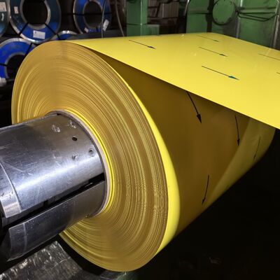 অ্যালোয় 3003 0.8 মিমি অস্থায়ী কিওস্কের জন্য রঙিন লেপযুক্ত অ্যালুমিনিয়াম কয়েল