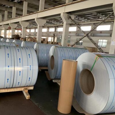 ইন্ডোর সিলিং ম্যাটেরিয়ালের জন্য অ্যালুমিনিয়াম অ্যালয় 3003 অ্যালুমিনিয়াম শীট (0.6–0.9 মিমি | কাস্টম প্রস্থ | RAL আবরণ)