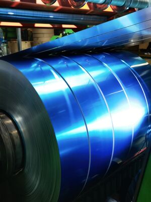 প্রি-কোটেড চ্যানেল লেটার অ্যালুমিনিয়াম কয়েল অ্যালুমিনিয়াম খাদ 3003 H24 টেম্পার সাদা রঙ 300 মিমি প্রস্থ 1 মিমি পুরুত্ব সাইন তৈরির জন্য