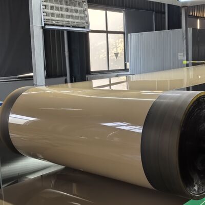 অ্যালগ্রিড ৩১০৫ প্রি-পেইন্টড অ্যালুমিনিয়াম কয়েল পিপিজি কিনার পিভিডিএফ লেপ দিয়ে মেট গ্রে RAL ৭০৪৬ ছাদ পেইন্টের জন্য