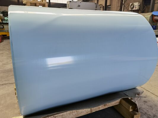 AA3003 H14 0.6MM বৃষ্টির জলের জন্য বাদামী রঙের সাথে উভয় পক্ষের প্রিপেইন্টেড অ্যালুমিনিয়াম কয়েল ডাউন স্পাউট উপাদান