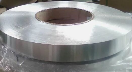 রোলেবল রিজ ভেন্টিলেশন টেপ তৈরির জন্য 0.10 মিমি পুরুত্ব 45 মিমি প্রস্থ প্রিপেইন্ট করা অ্যালুমিনিয়াম ফয়েল কয়েল