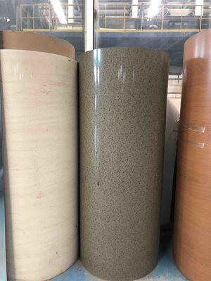 ছাদের জন্য টেকসই অ্যালুমিনিয়াম শীট 1 মিলিমিটার পুরু খাদ 3105 H24 দীর্ঘস্থায়ী আবহাওয়া প্রতিরোধের জন্য PVDF পেইন্ট লেপ সহ প্রাক পেইন্টড কয়েল