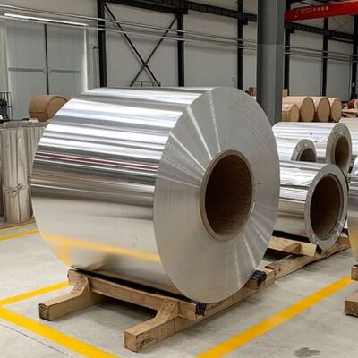 গৃহস্থালী যন্ত্রপাতির জন্য উচ্চ নমন প্রতিরোধ ক্ষমতা সহ কাস্টমাইজড কালার পিভিডিএফ কোটিং প্রি-পেইন্টেড অ্যালুমিনিয়াম কয়েল