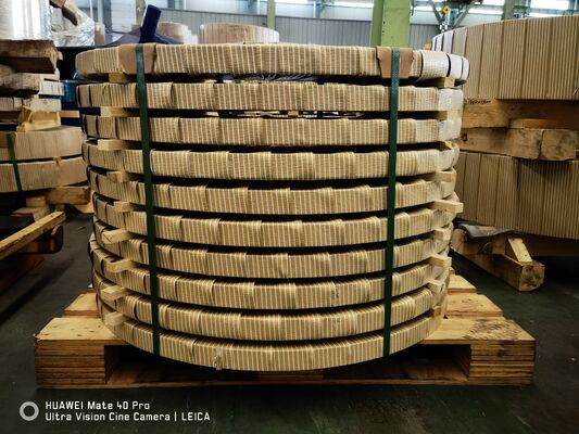 AA6061 H24 0.8MM দরজা এবং উইন্ডো সজ্জা প্যানেলের জন্য প্রি-পেইন্টেড অ্যালুমিনিয়াম কয়েল