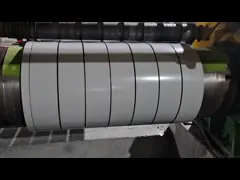 26 Gauge x 150mm অ্যালুমিনিয়াম খাদ 3004 অ্যান্টি-কোরোসিওন হোয়াইট রঙ লেপা অ্যালুমিনিয়াম শীট গর্ত কভার জন্য উদ্দেশ্য তৈরীর